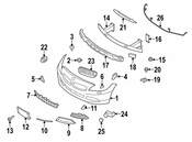 BMW Covering Right - Genuine BMW 51117203792