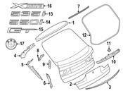 BMW Cover (Chrom) - Genuine BMW 51137223190