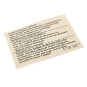 BMW Label "Run-In Instruction" - Genuine BMW 51142121181