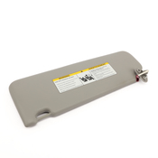 BMW Sun Visor With Mirror Right (Grey) - Genuine BMW 51167252054