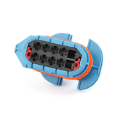 Porsche Headlight Connector Housing - Genuine Porsche 99965015040