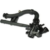 Mercedes Engine Coolant Thermostat - URO Parts 2742000115