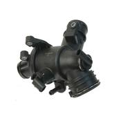 Mercedes Engine Coolant Thermostat Housing Assembly - URO Parts 6512002800
