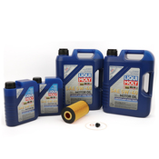 Audi Engine Oil Change Kit - Liqui Moly 07C115562EKT15