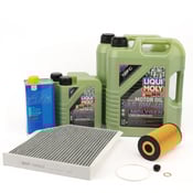 Audi Maintenance Service Kit - Liqui Moly 07C115562EKT20