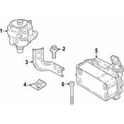BMW Auto Trans Oil Cooler Screw - Genuine BMW 07129904261