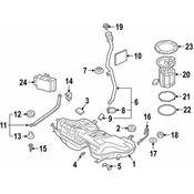 BMW Hex Nut (M6-8-Znfe Sw) - Genuine BMW 07129905373
