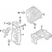 BMW Lock Pin - Genuine BMW 07149156044