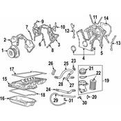 BMW Engine Oil Pan - Genuine BMW 11131704393