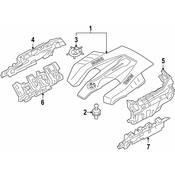 BMW Engine Cover - Genuine BMW 11148679177