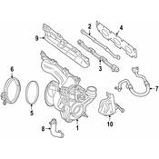 BMW Turbocharger Oil Line - Genuine BMW 11427625155