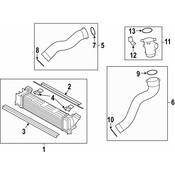 BMW Charge Air Line - Genuine BMW 11617810617