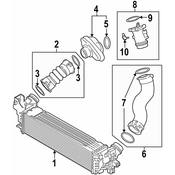 BMW Turbocharger Intercooler Pipe - Genuine BMW 11618571025