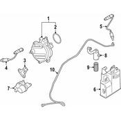 BMW Oxygen Sensor - Genuine BMW 11787539136