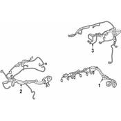 BMW Engine Wiring Harness - Genuine BMW 12519502766