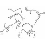 BMW Engine Wiring Harness - Genuine BMW 12538631674