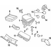 BMW Intake Duct - Genuine BMW 13713449002