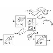 BMW Intake Silencer Bottom - Genuine BMW 13717558727