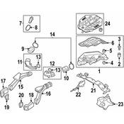 BMW Air Channel - Genuine BMW 13717624031