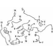 BMW Evaporative Emissions System Lines - Genuine BMW 13907852339