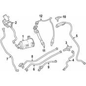 BMW Evaporative Emissions System Lines - Genuine BMW 13907935187