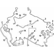 BMW Vapor Canister Purge Solenoid - Genuine BMW 13908601846