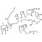 BMW Evaporative Emissions System Lines - Genuine BMW 13908602281