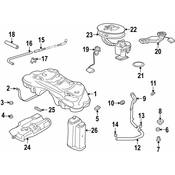 BMW Fuel Line - Genuine BMW 16111182105