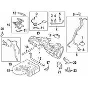 BMW Delivery Unit With In-Tank Pump Right - Genuine BMW 16117217259