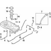 MINI Fuel Line - Genuine MINI 16119800706