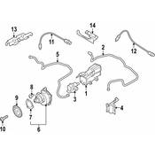 BMW Exhaust Steam Pipe - Genuine BMW 16137206990