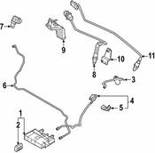 BMW Evaporative Emissions System Lines - Genuine BMW 16137955824