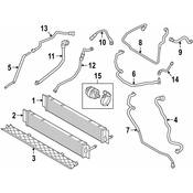 BMW Hose Engine-Feed Connection - Genuine BMW 17127640823
