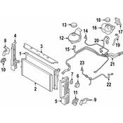 BMW Line Radiator-Hv Generator - Genuine BMW 17127640843