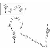 BMW Radiator Hose Clamp - Genuine BMW 17128651271