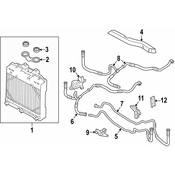 BMW Engine Oil Cooler Line - Genuine BMW 17227591900