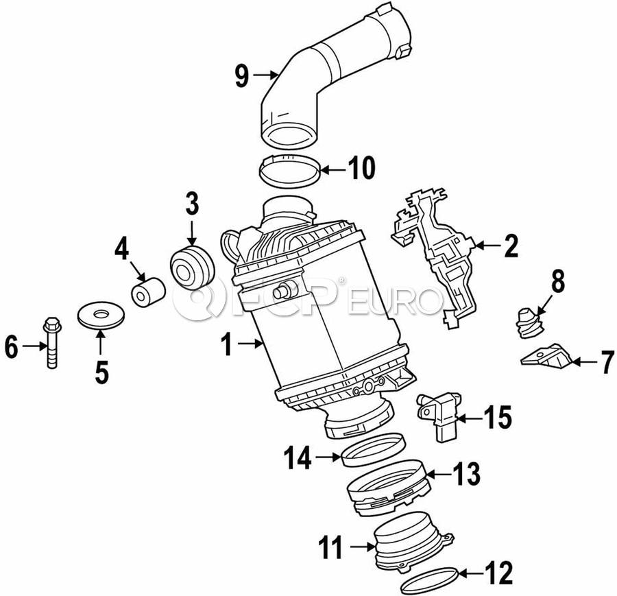 BMW Intercooler Seal - Genuine BMW 17518669898 | FCP Euro