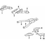 BMW Exhaust Muffler - Genuine BMW 18101437547