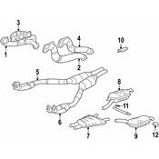 BMW Catalytic Converter - Genuine BMW 18301745011