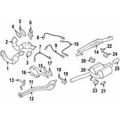 BMW Exhaust Muffler - Genuine BMW 18307565690