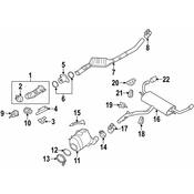 BMW Exhaust Flange - Genuine BMW 18308576816
