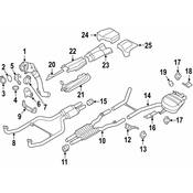 BMW Exhaust Muffler - Genuine BMW 18308603651