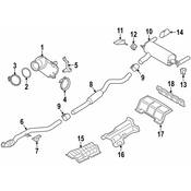 BMW Exhaust Muffler - Genuine BMW 18308632771