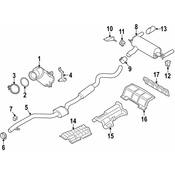 BMW Exhaust Muffler - Genuine BMW 18308638775