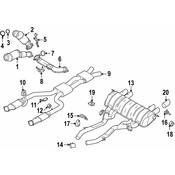 BMW Exhaust Back Pressure Regulator - Genuine BMW 18308746829