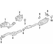 BMW Exhaust Manifold - Genuine BMW 18403415422