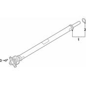 BMW Drive Shaft Bolt - Genuine BMW 26107882970