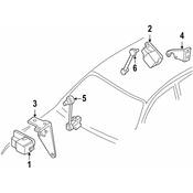 BMW Bracket Level Sensor Right - Genuine BMW 31126757560
