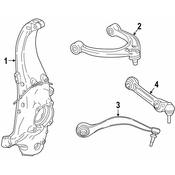 BMW Control Arm - Genuine BMW 31126866198
