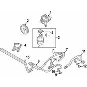 BMW Set Pipe (Zf) - Genuine BMW 32136754720